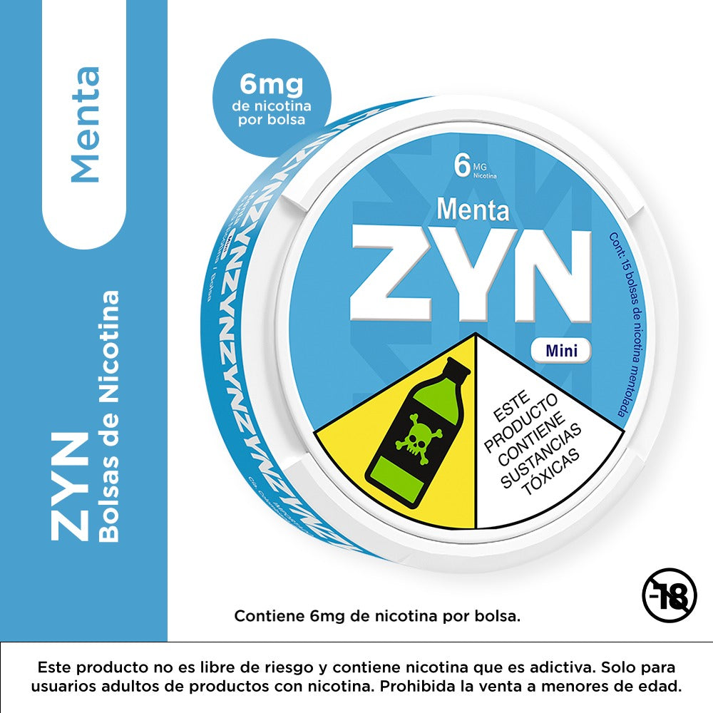 Puches Zyn 6Mg de nicotina