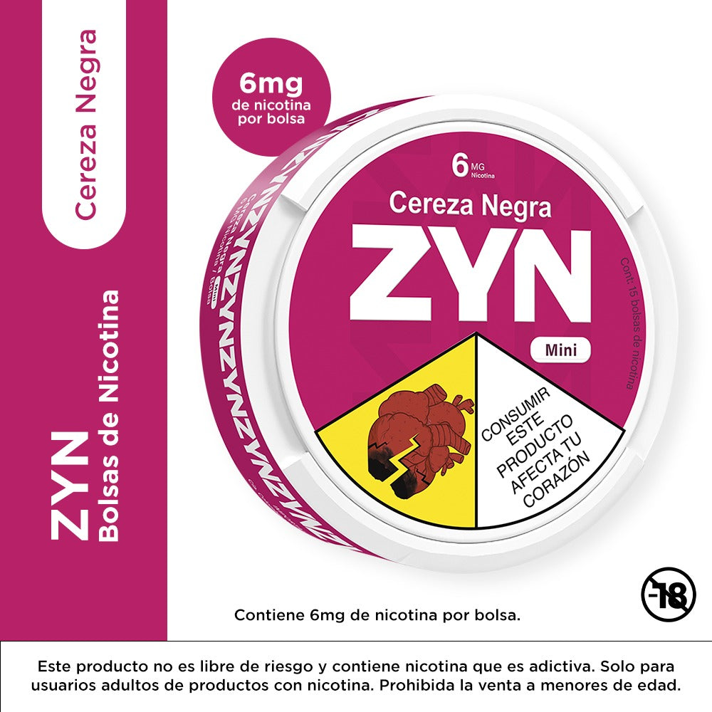 Puches Zyn 6Mg de nicotina