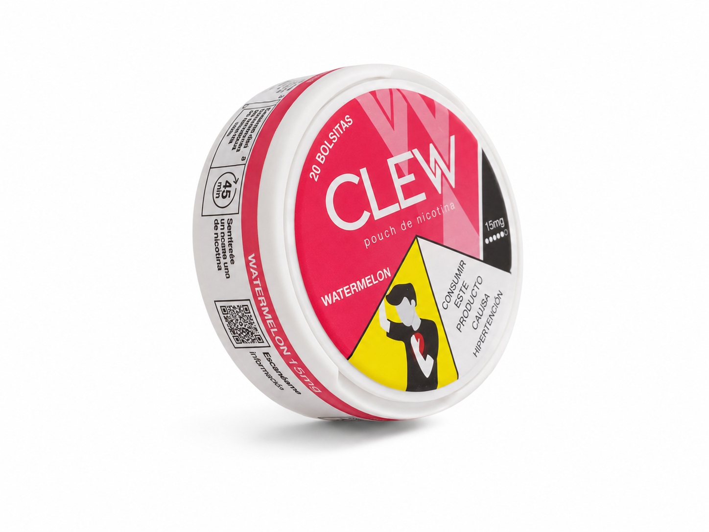 Pouches Clew 15mg de nicotina