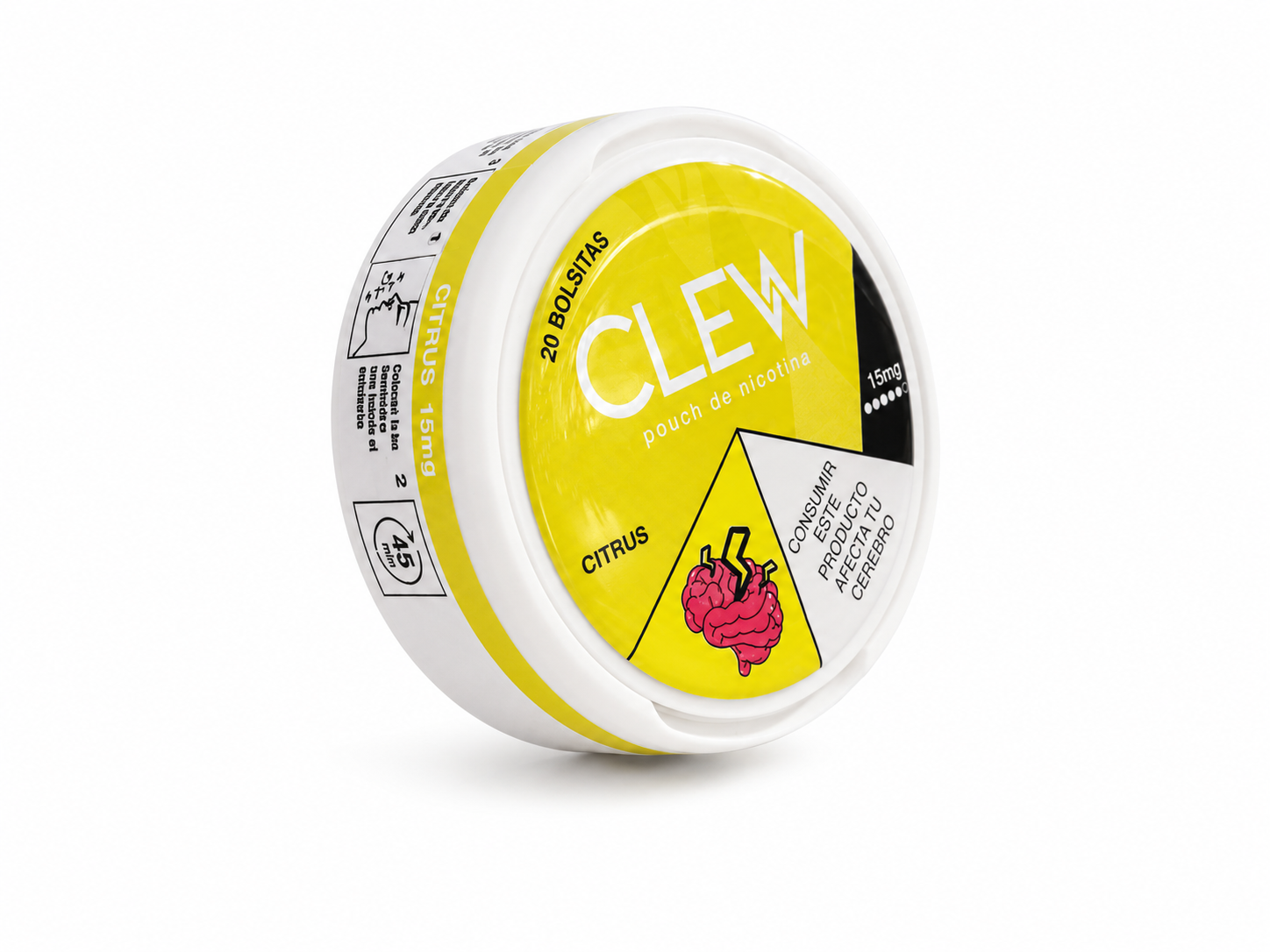 Pouches Clew 15mg de nicotina