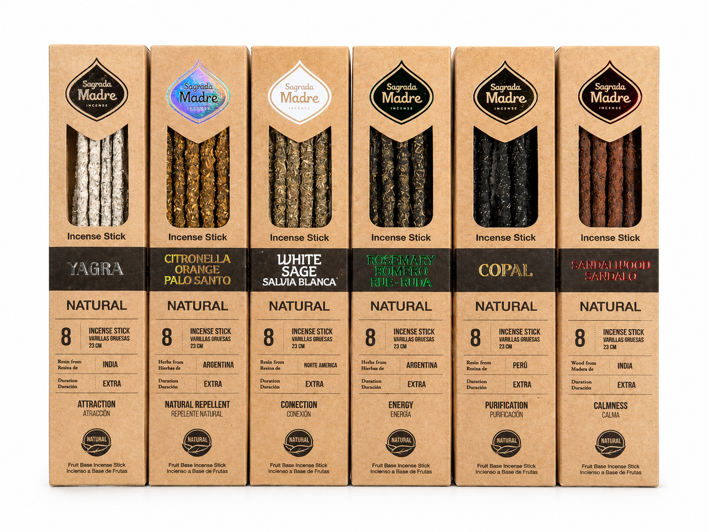 Incienso Natural - Sagrada Madre