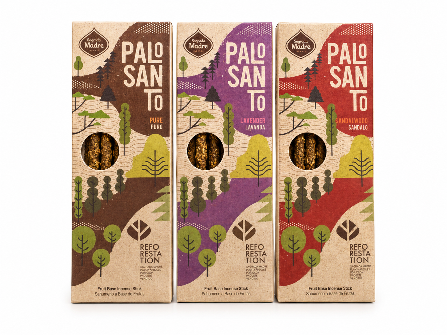 Incienso Palo Santo Natural - Sagrada Madre