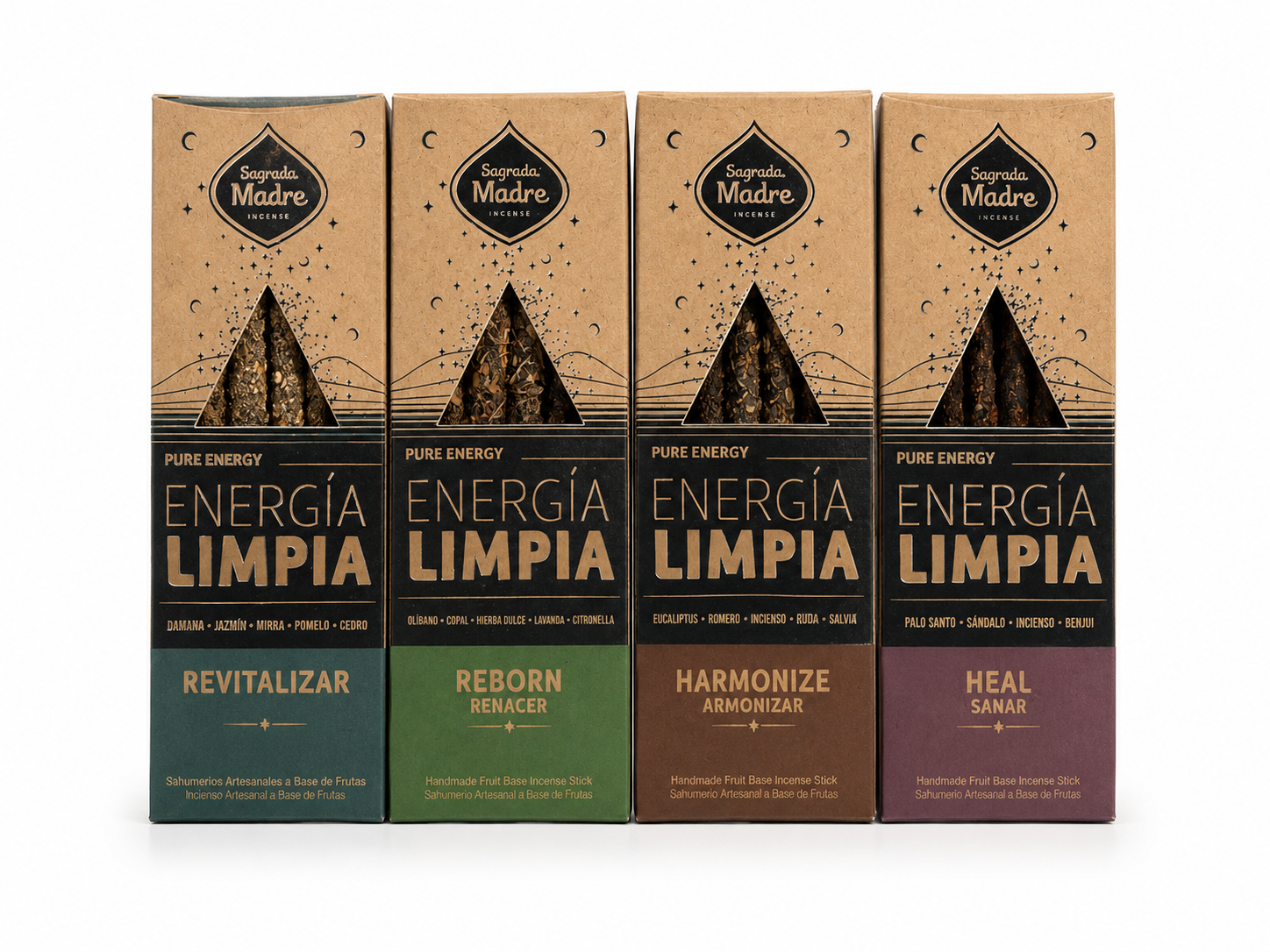 Incienso Energía Limpia - Sagrada Madre