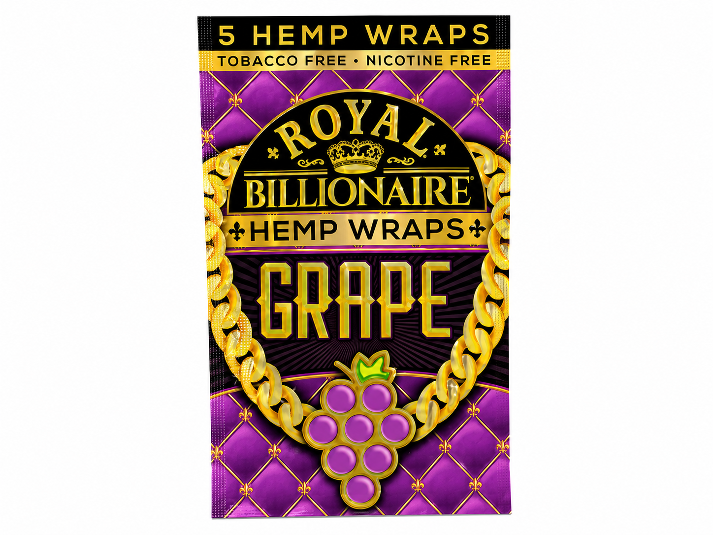 Royal Billionaire Hemp Wraps x5