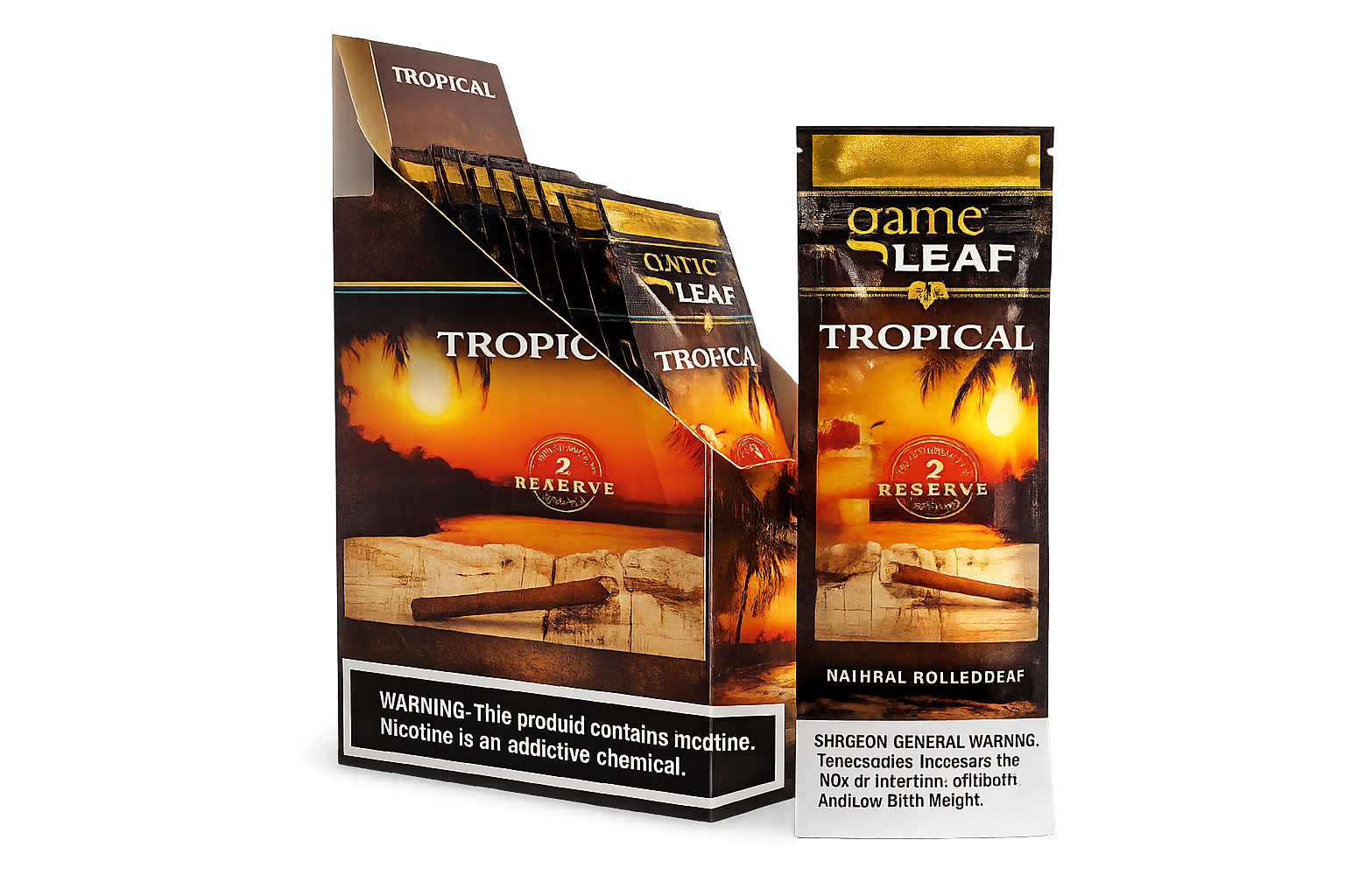 GAME LEAF - Hoja natural
