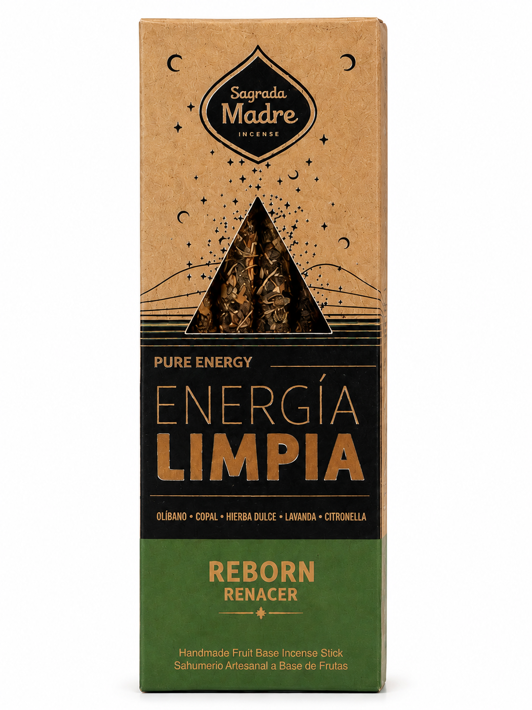 Incienso Energía Limpia - Sagrada Madre