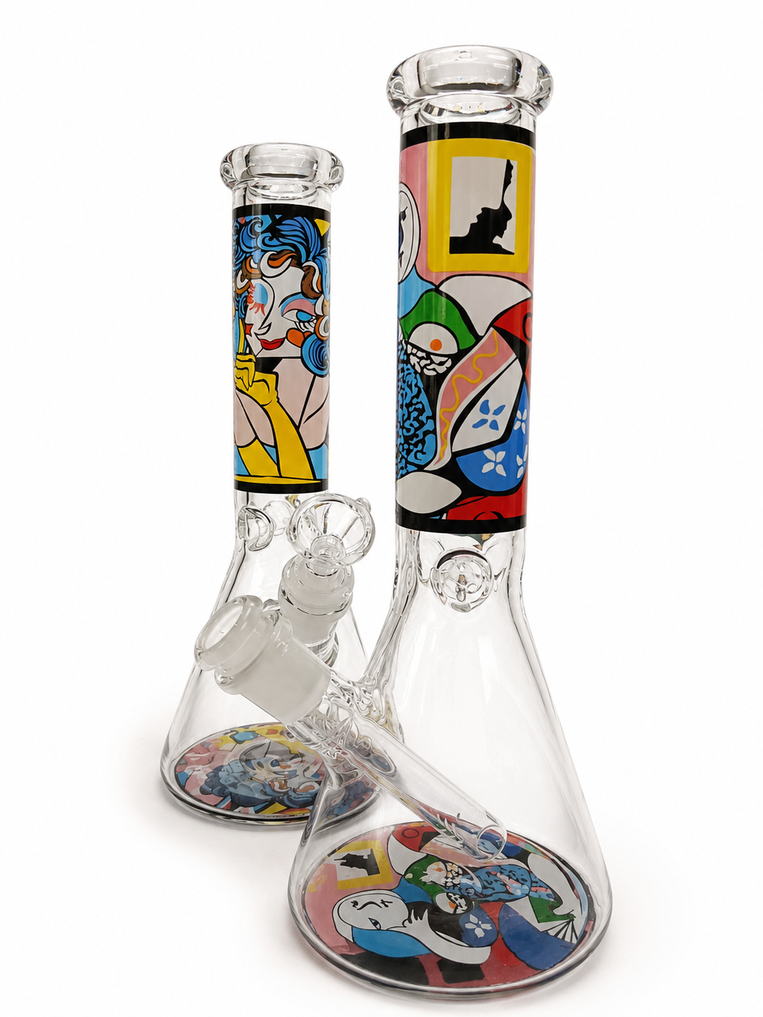 Bong beaker artístico