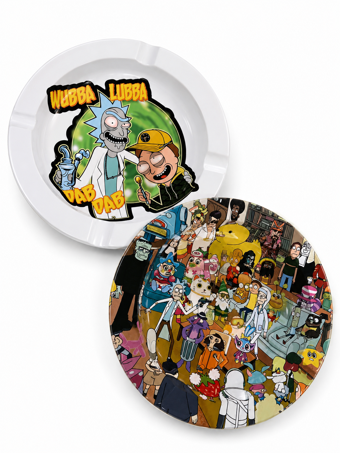 Cenicera metálica Rick & Morty