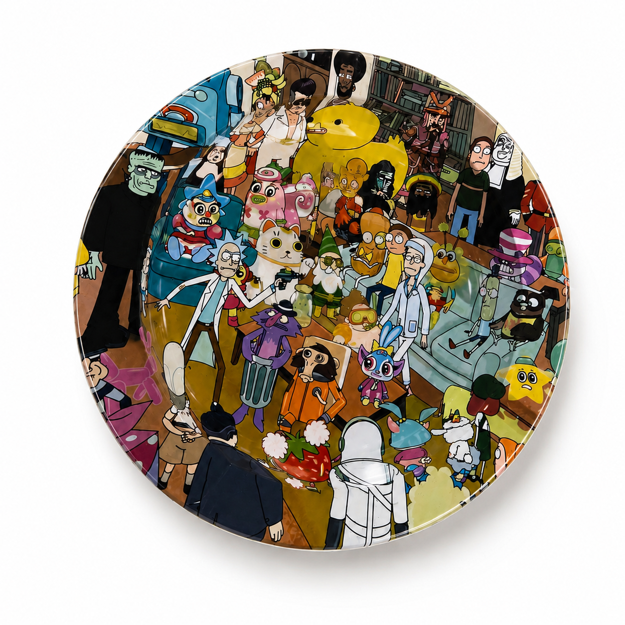 Cenicera metálica Rick & Morty