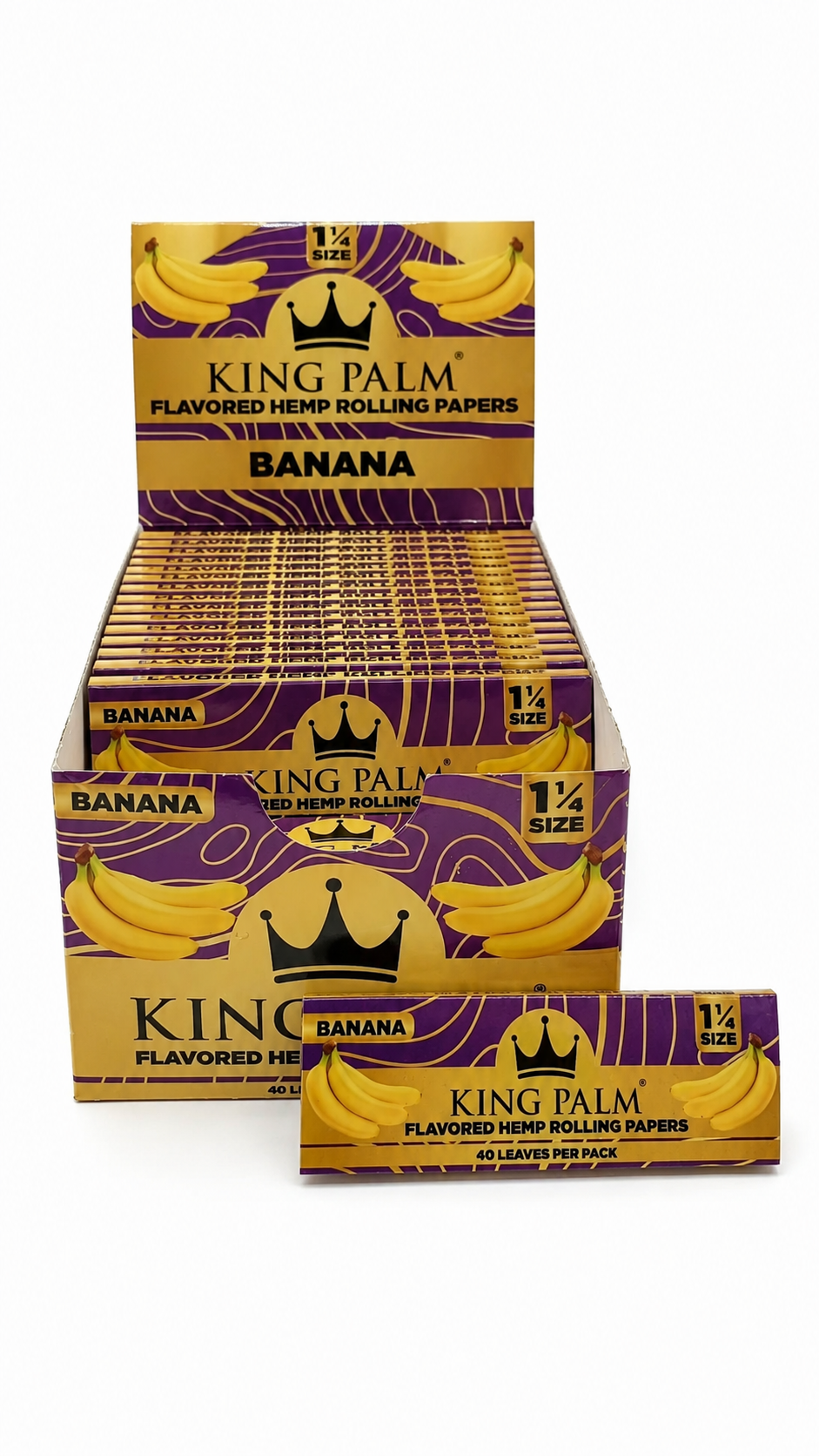King Palm Flavored Hemp Rolling Papers