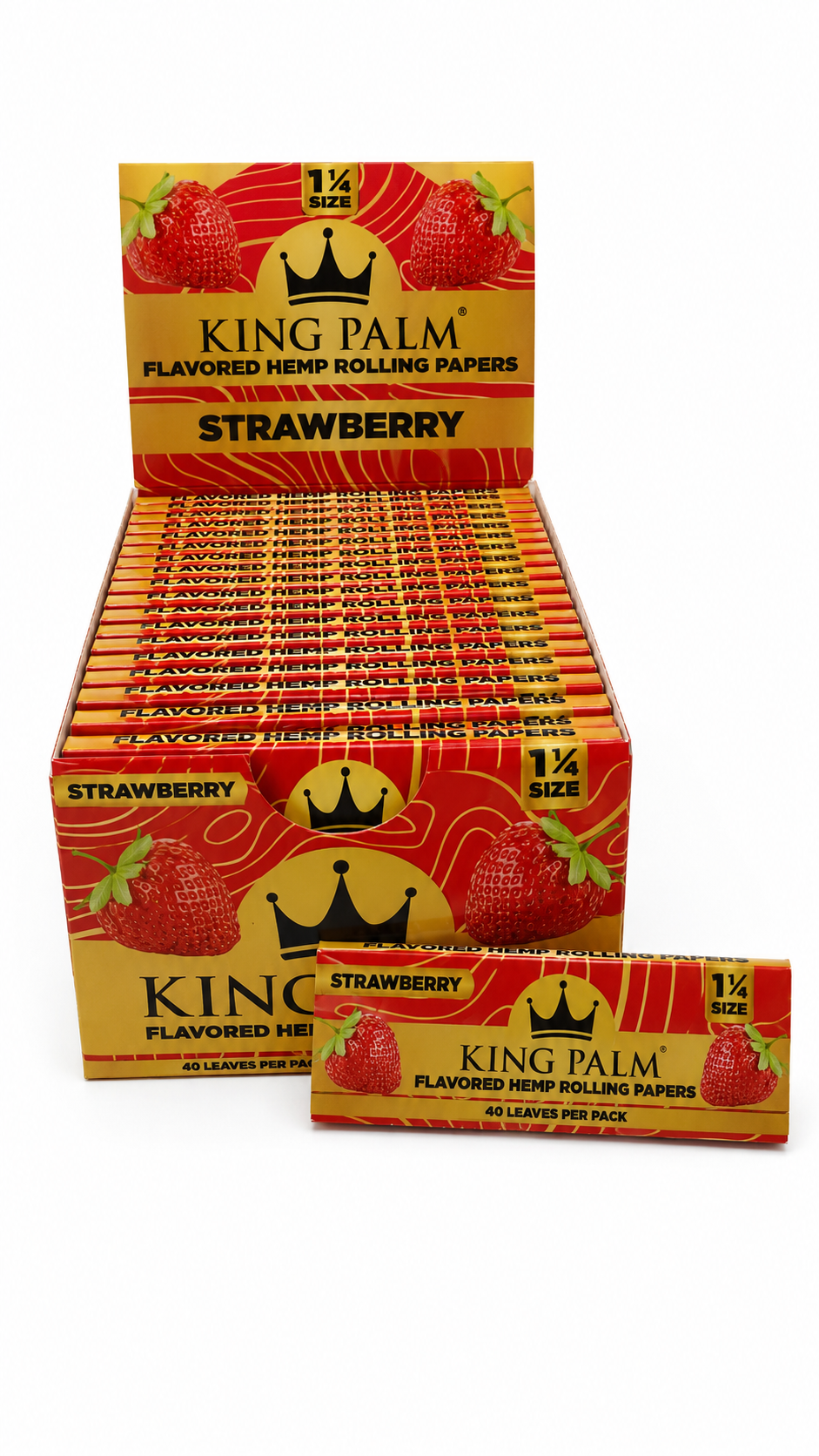 King Palm Flavored Hemp Rolling Papers