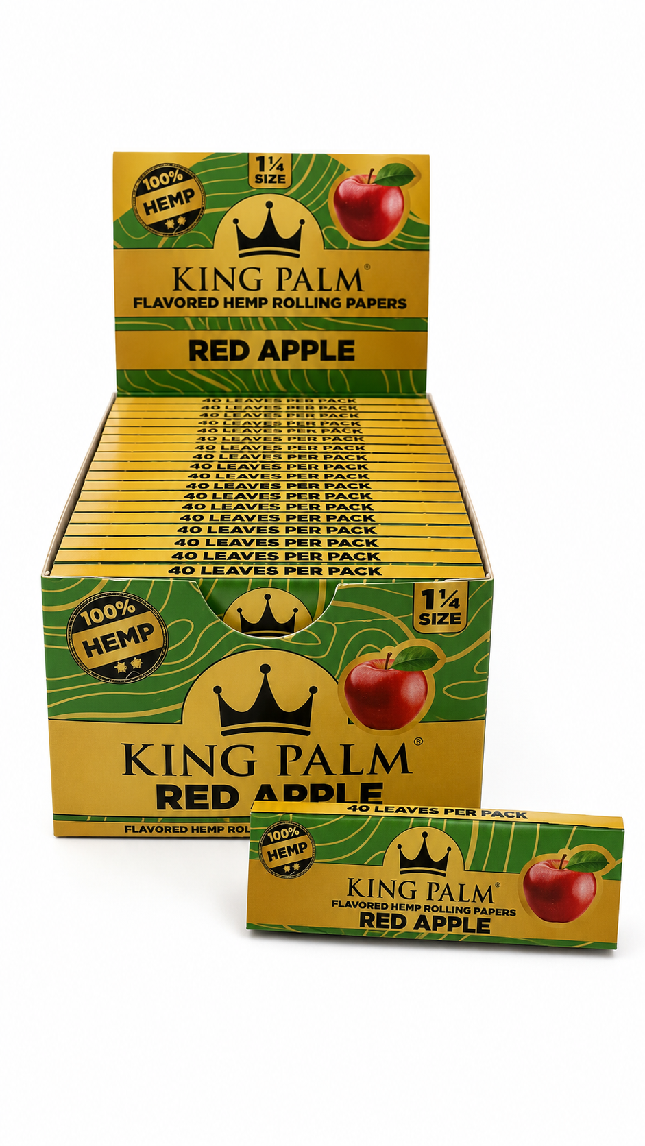 King Palm Flavored Hemp Rolling Papers