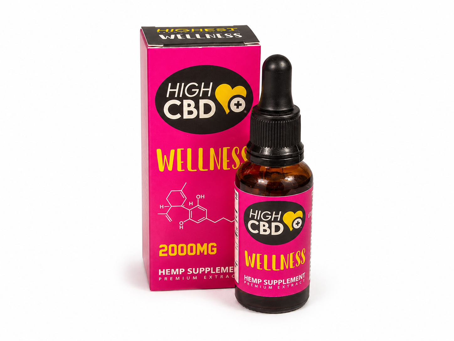 High CBD Hemp Supplement Premium Extracts