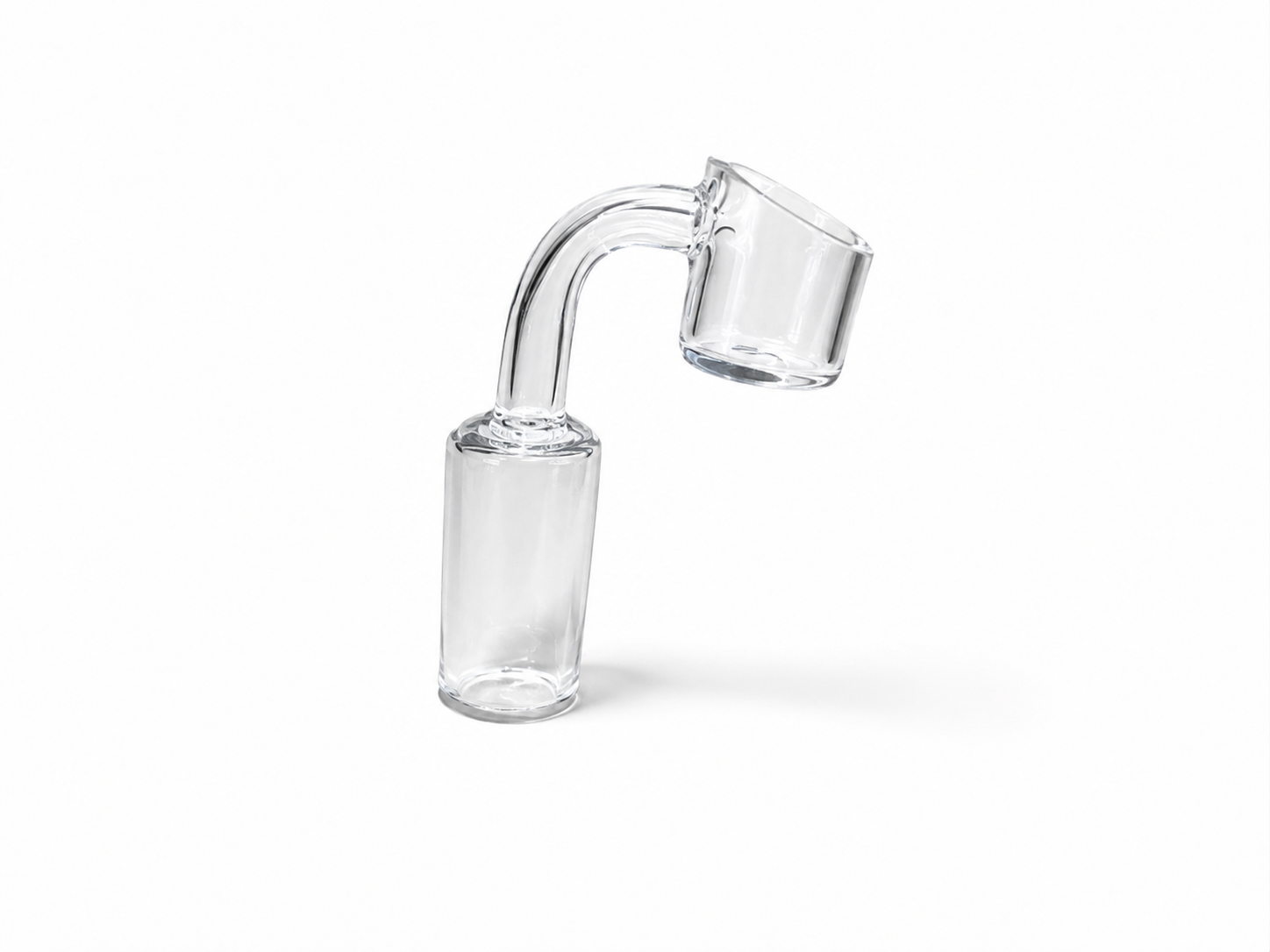 Banger Transparente de 90° para Concentrados