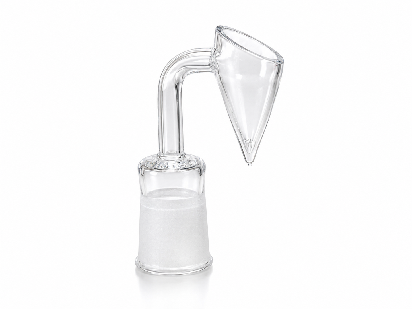 Banger de Cuarzo Hembra 18 mm a 90° Tipo Diamante