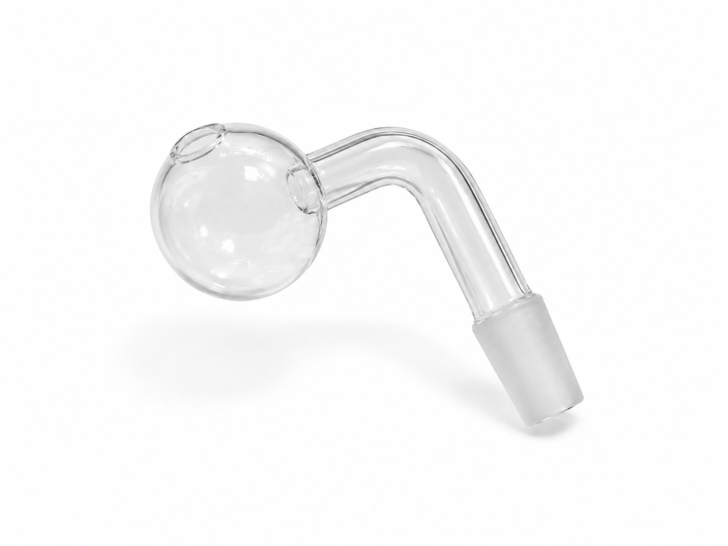Banger de Vidrio Tipo Globo Macho de 18 mm a 45°
