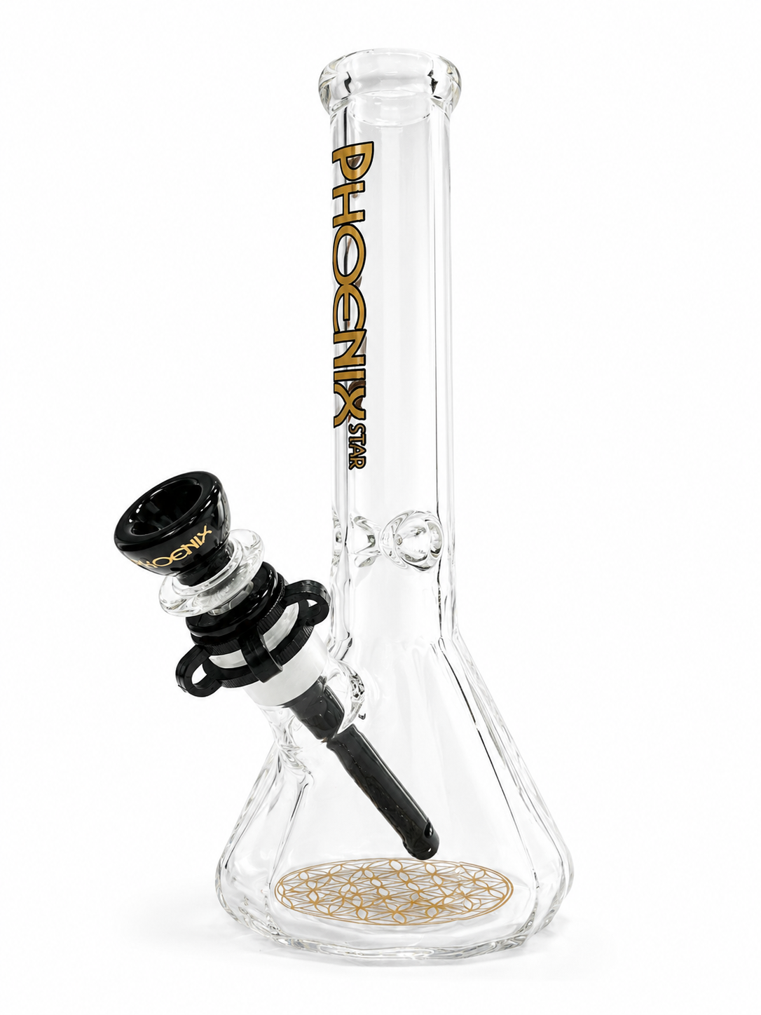 Bong de Vidrio Phoenix Star Tipo Beaker 12 inch