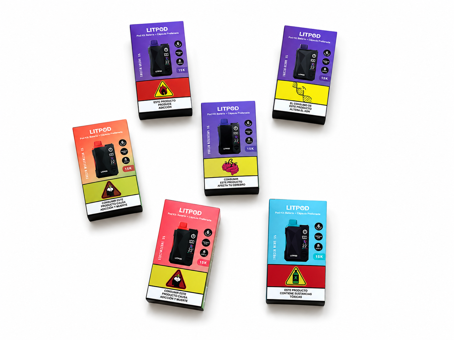 Litpod Pod Kit 15.000 Caladas