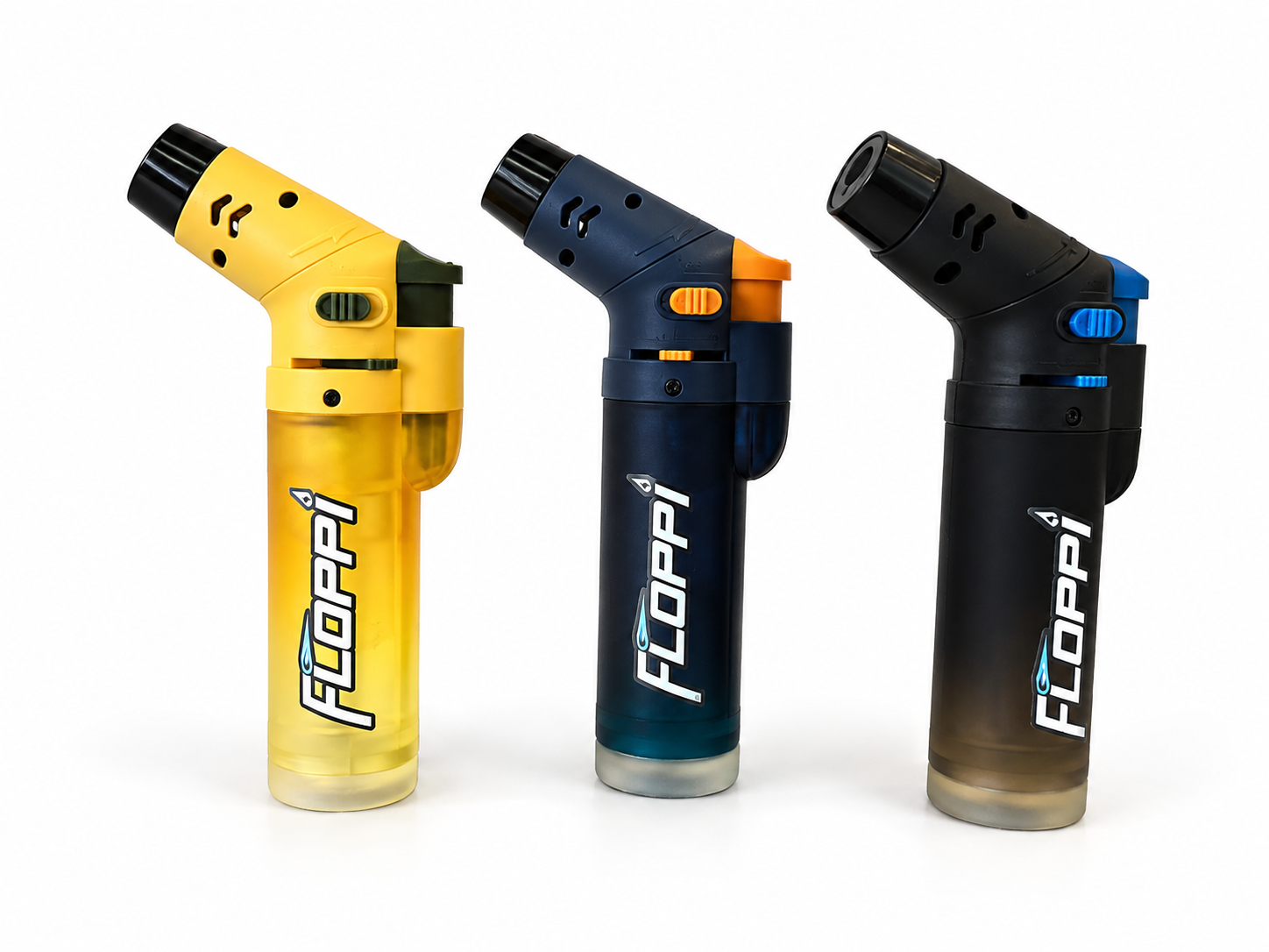 Encendedor Soplete Floppi Recargable con Cabezal Ajustable - mediano