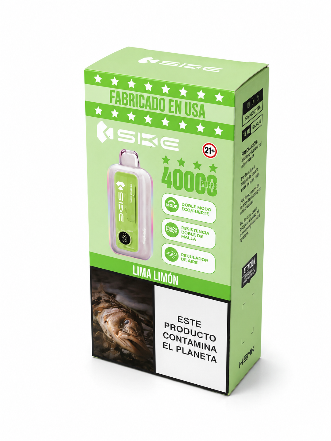 Vaporizador SIKE 40.000 Caladas