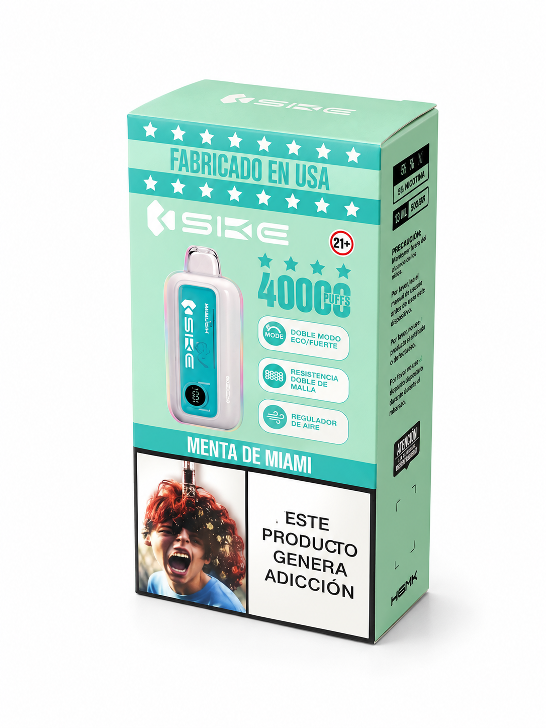 Vaporizador SIKE 40.000 Caladas