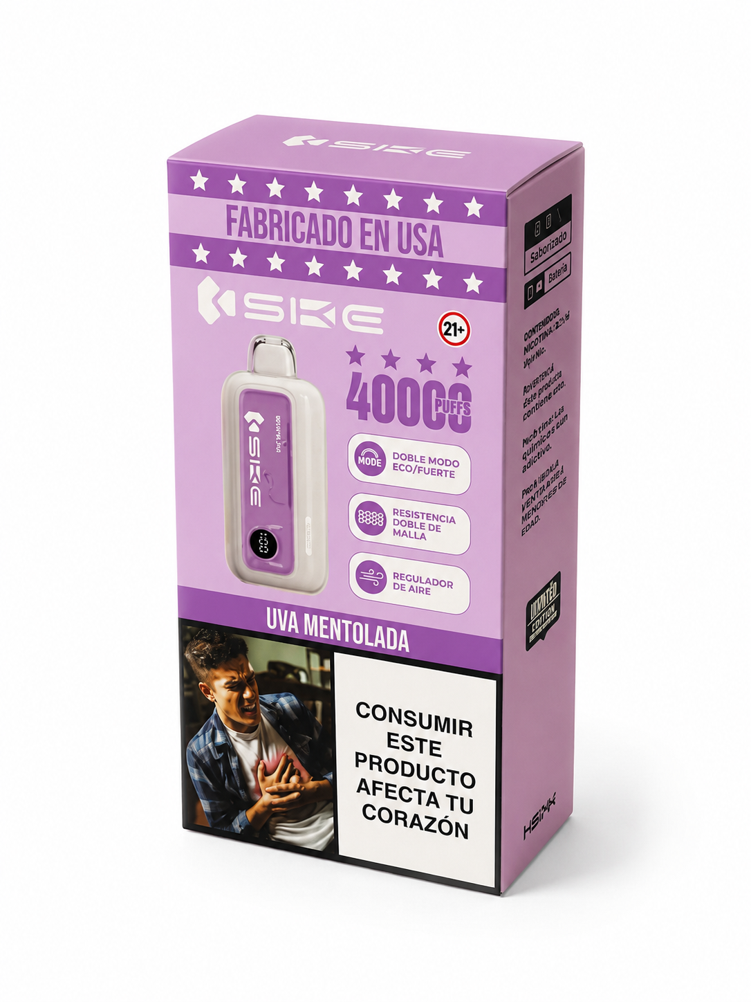 Vaporizador SIKE 40.000 Caladas