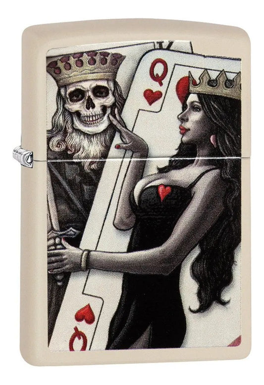 Zippo Calavera Naipe