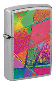 Zippo arte abstracto