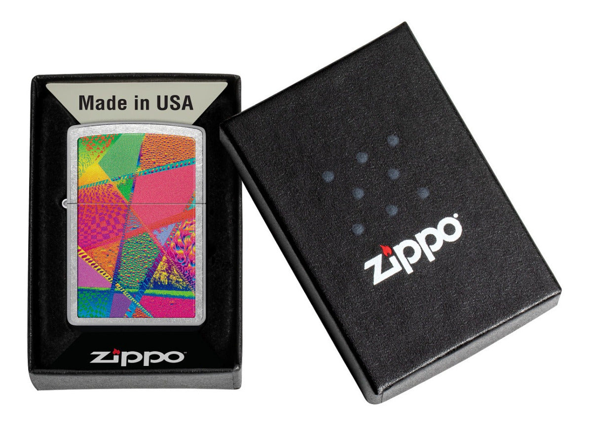 Zippo arte abstracto