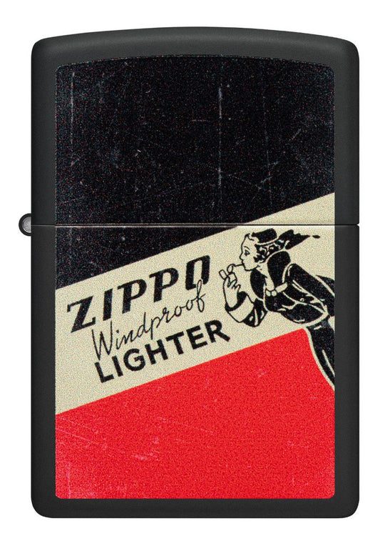 Zippo Vintage Negro