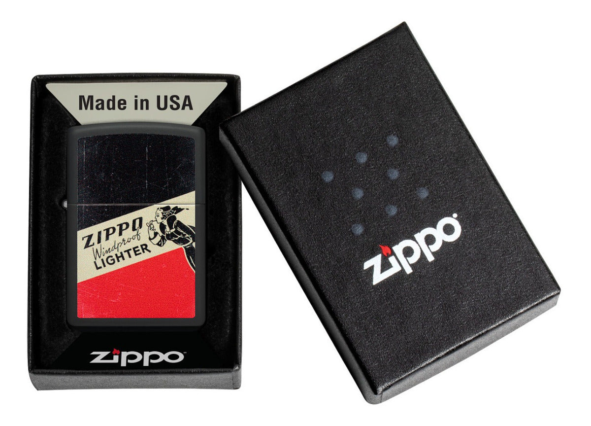 Zippo Vintage Negro