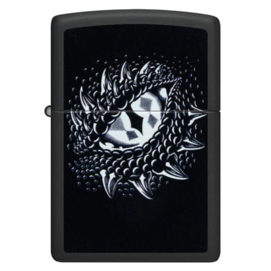 Zippo ojo Dragón negro