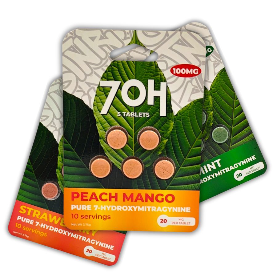 7OH Kratom Tabletas x5