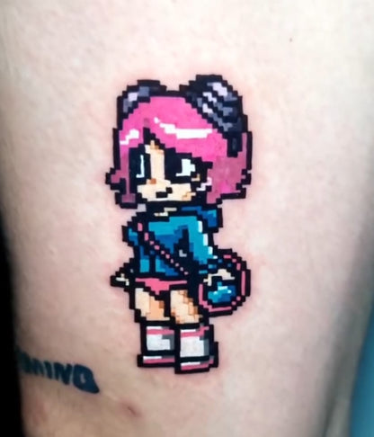 Tattoo pixel art 32/64 bits