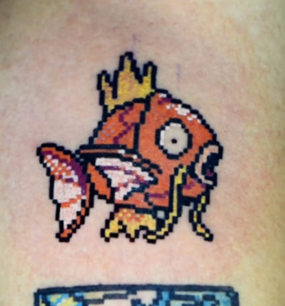 Tattoo pixel art 32/64 bits