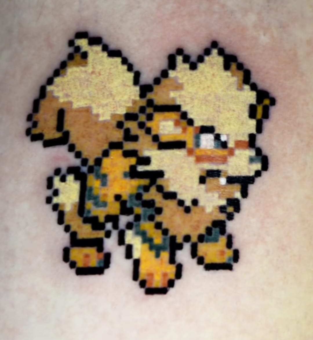 Tattoo pixel art 32/64 bits