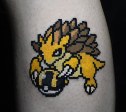 Tattoo pixel art 128 bits