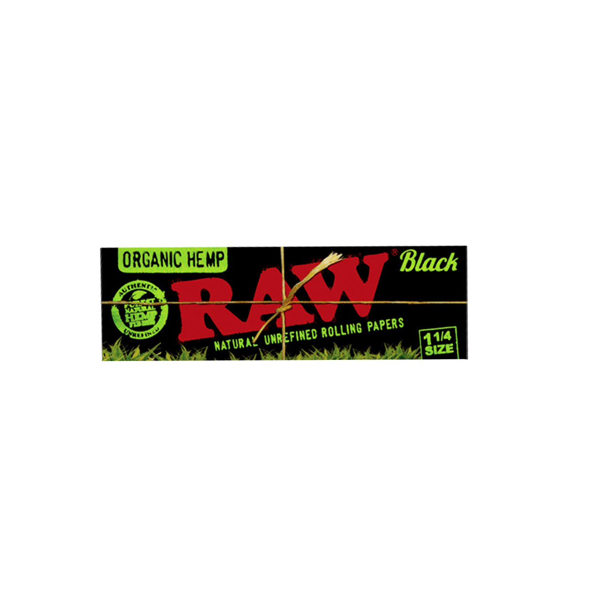 RAW Organic Black 1 1/4