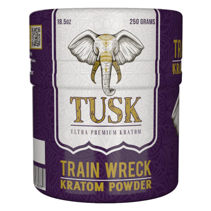 TUSK Kratom Tain Wreck Powder 100 Gr And 250 Gr