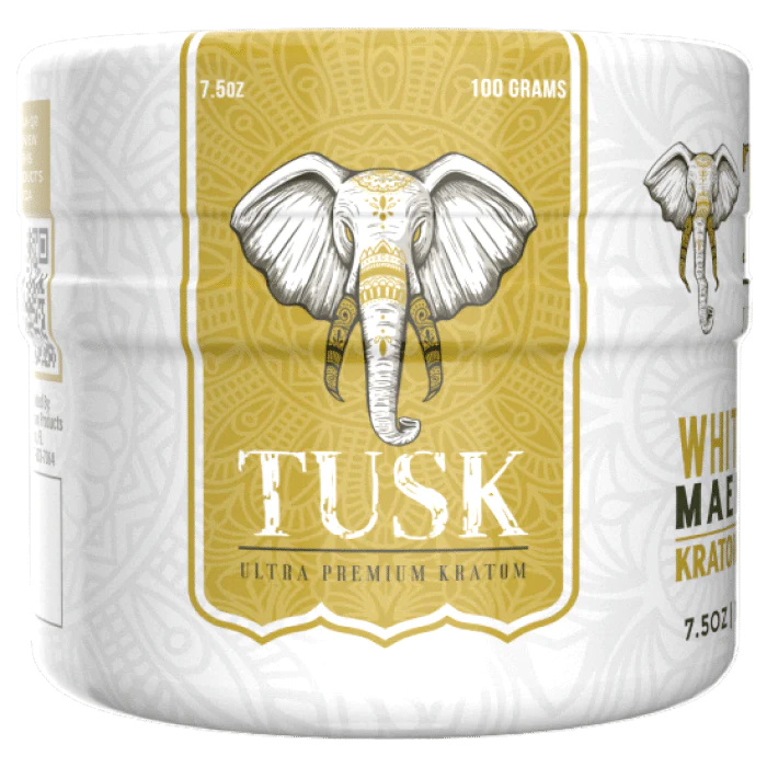 TUSK Kratom White Vein Powder 100 Gr And 250 Gr