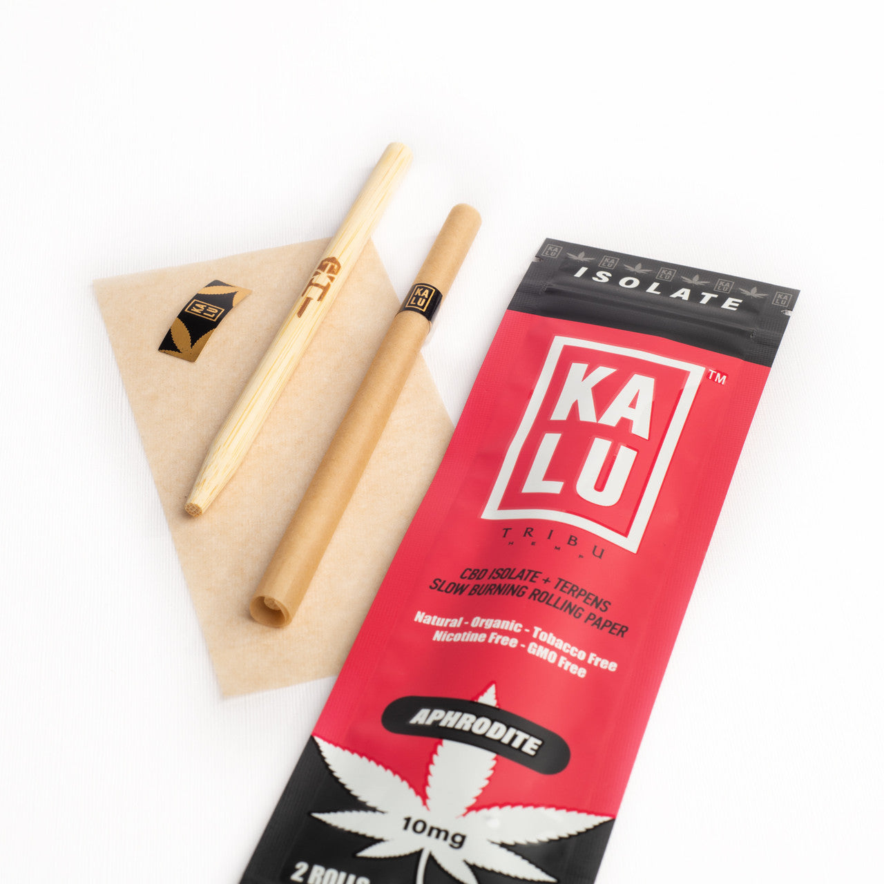 Tribu Hemp KALU CBD Isolate + Terpenes - Papel de liar premium