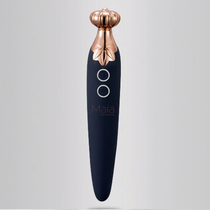 VAPORADOR Vibrador de Silicona Negro Serie 420
