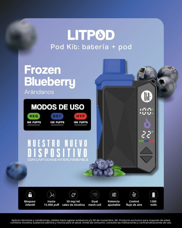 El KIT LITPOD :Batería + Pod