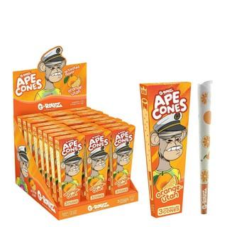 Conos G-Rollz Ape Orange-utan Pop — paquete de 3. Venta individual; imagen de referencia del proveedor.