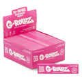 Papeles G-Rollz Lightly Dyed Pink King Size Slim — 50 papeles. Venta individual; imagen de referencia del proveedor.