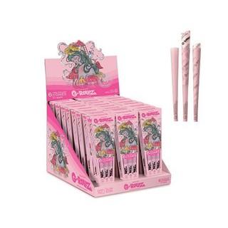 Conos G-Rollz Collector Shroomie rosa 1¼ — paquete de 6. Venta individual; imagen de referencia del proveedor.
