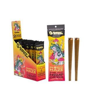Conos de cáñamo G-Rollz Passion Haze — paquete de 2. Venta individual; imagen de referencia del proveedor.