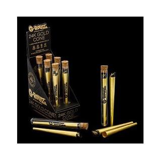 Cono G-Rollz Golden Cone 24k GOLD — 1 unidad. Venta individual; imagen de referencia del proveedor.