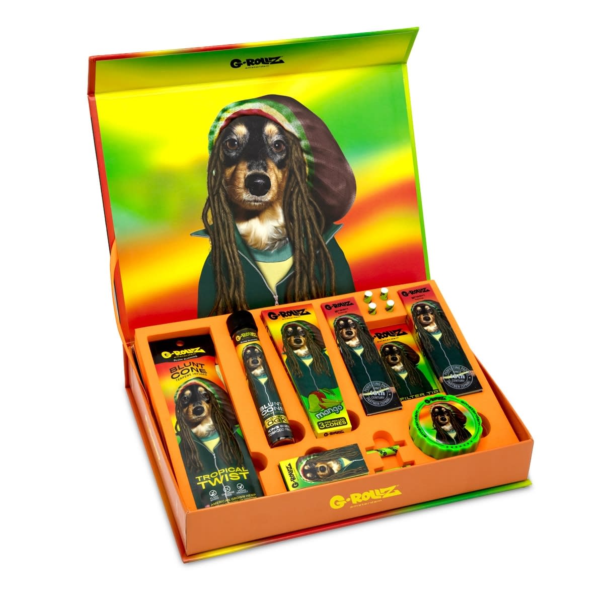 Caja de regalo G-Rollz Reggae — S; venta por una caja individual.