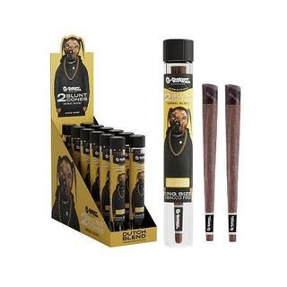 Conos G-Rollz The Dog Dutch Blend con terpenos — paquete de 2. Venta individual; imagen de referencia del proveedor.